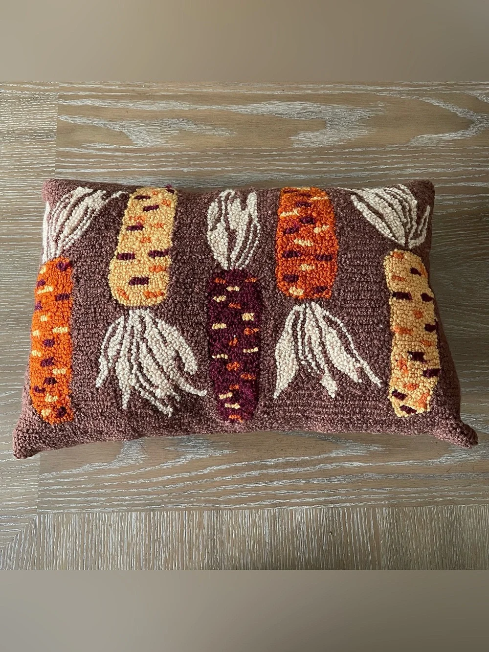 Fall/Thanksgiving Indian Corn Throw Pillow